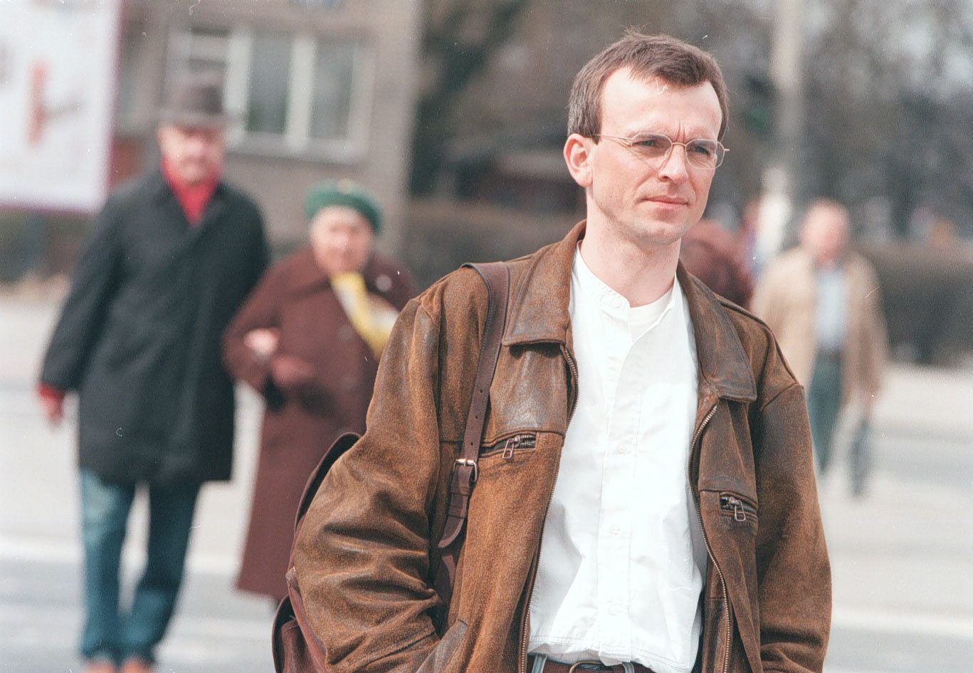 Wojciech Tochman w 1997 r. 
