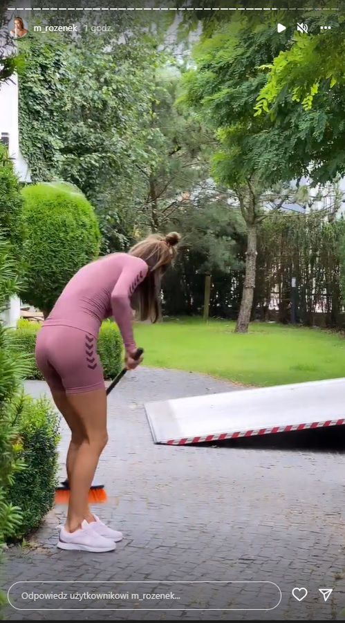 Małgorzata Rozenek urządza ogród