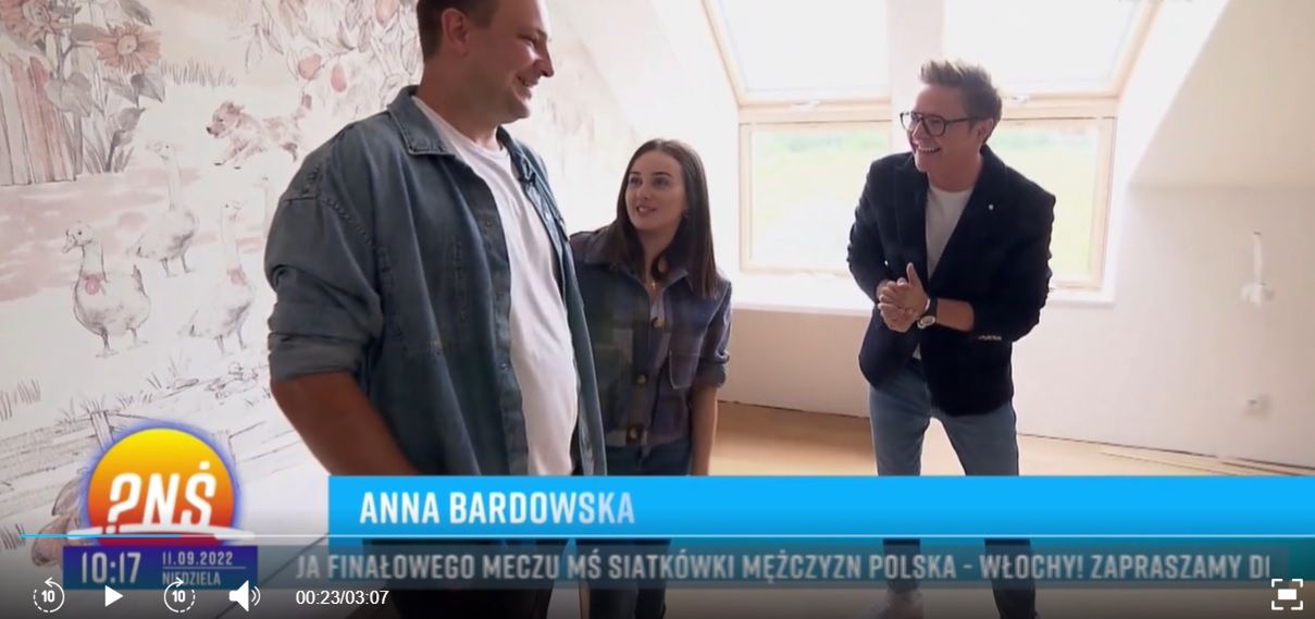Grzegorz i Anna Bardowscy pokazali dom, screen Pytanie na śniadanie