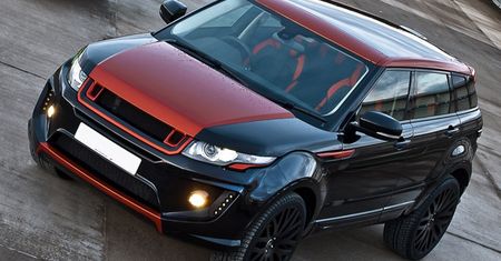 Range Rover Evoque RS250 Vesuvius Edition od Kahn Design
