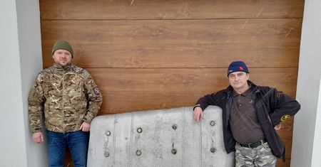 Zbiornik paliwa od Messerschmitta w Pilskim Muzeum Wojskowym
