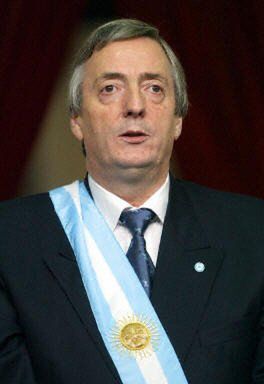 Kirchner prezydentem Argentyny