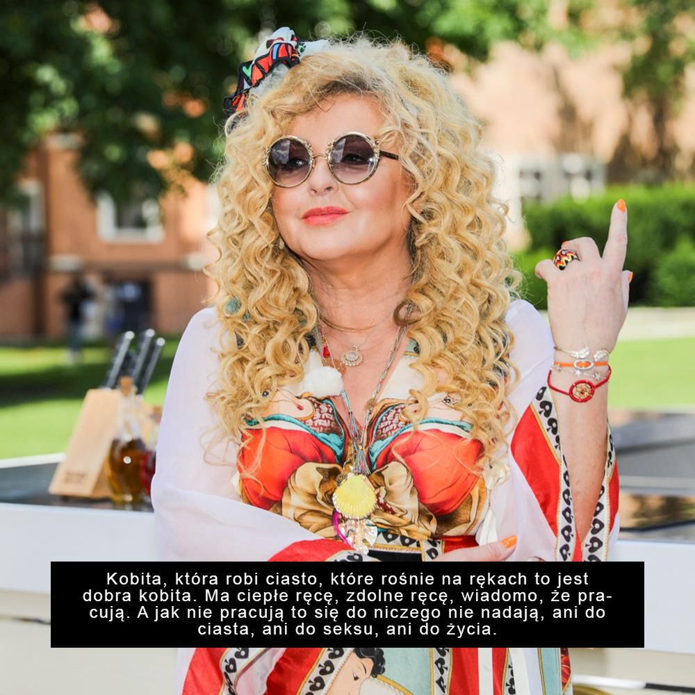 Magda Gessler cytat z programu Sexy kuchnia Magdy Gessler