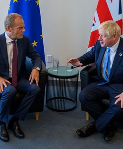 Brexit. Donald Tusk spotkał się z Borisem Johnsonem. Enigmatyczny wpis