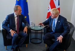 Brexit. Donald Tusk spotkał się z Borisem Johnsonem. Enigmatyczny wpis