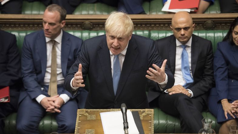 Premier Wielkiej Brytanii Boris Johnson