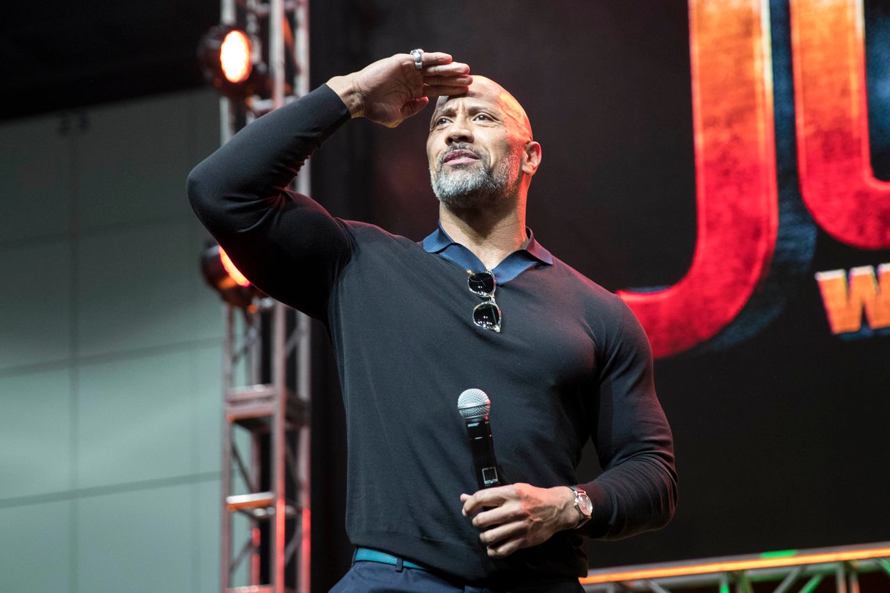 Dwayne Johnson podsyca spekulacje na temat walki o fotel prezydenta USA