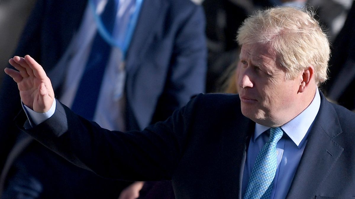 Premier Wielkiej Brytanii Boris Johnson.