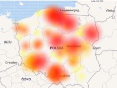 Przerwy w dostawie internetu w Polsce. Mapy pokazują skalę problemu