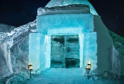 To najwspanialsze, co zobaczysz tej zimy - hotele wykute w lodzie