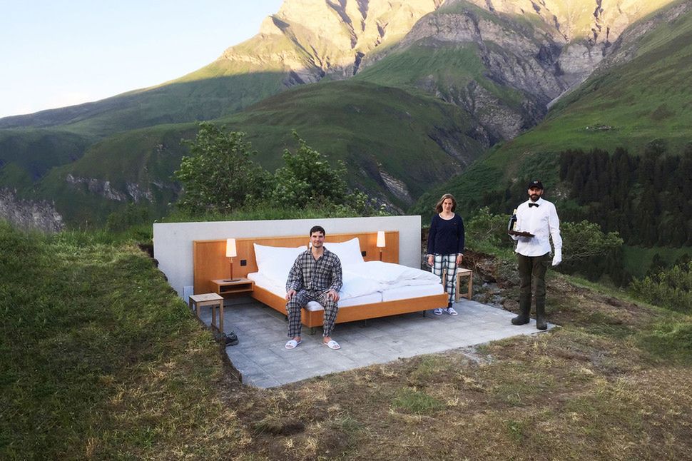 Szwajcarski hotel bez ścian