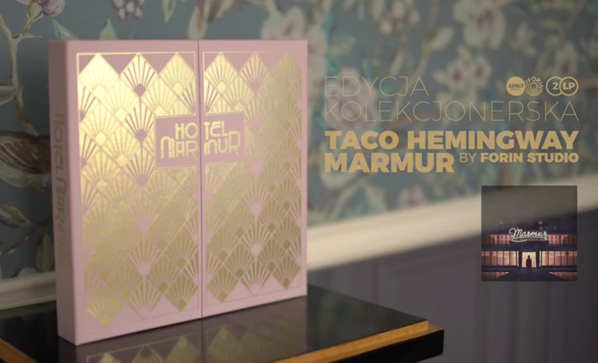 Taco Hemingway – płyta pt. „Marmur” trafiła na podwójny winyl. Dziś rusza preorder.