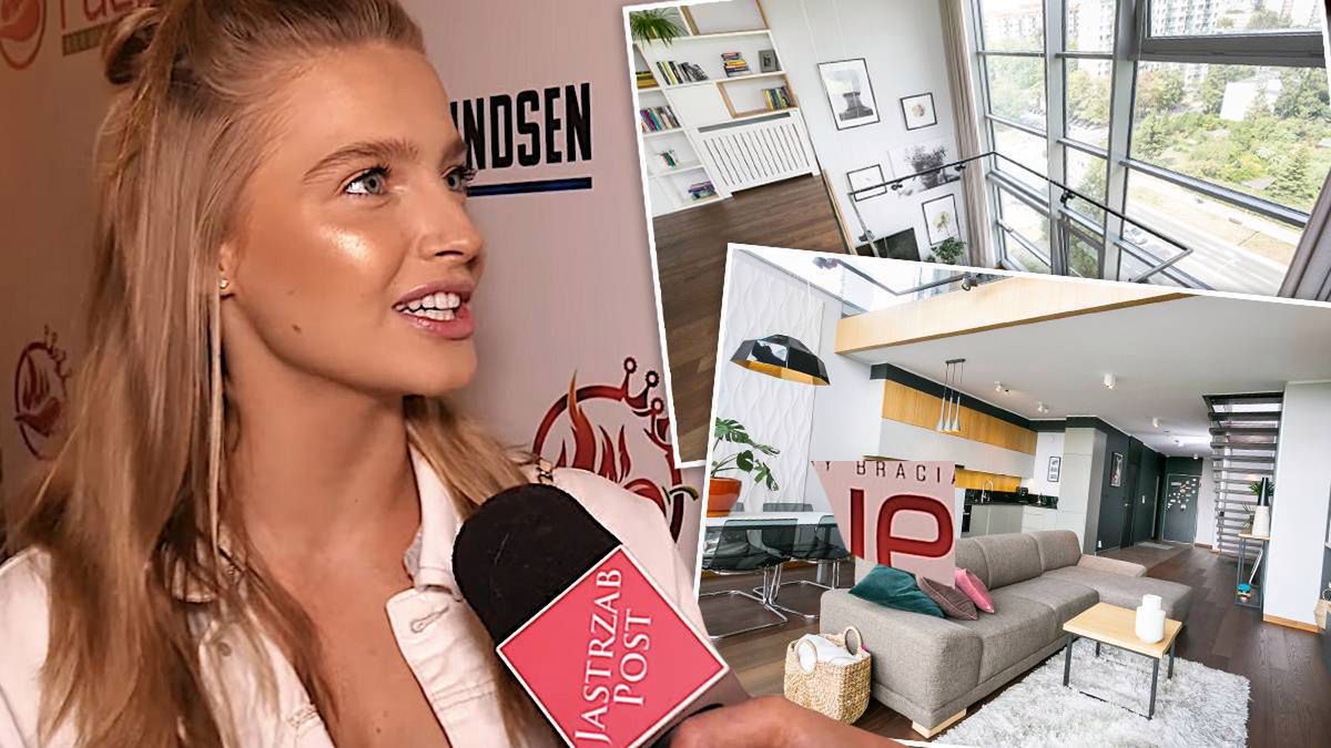 Karolina Pisarek ma dwupoziomowy penthouse
