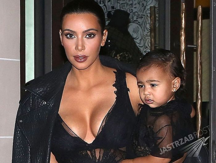 Kim Kardashian, North West
Fotografia: popsugar.com