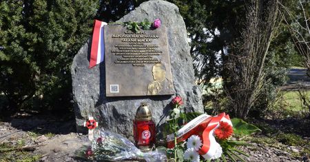 Nad jeziorem maltańskim odsłonięto tablicę pamięci gen. Alfonsa Maćkowiaka