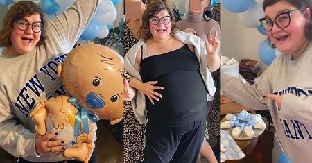 Dominika Gwit relacjonuje swój baby shower. Na imprezie przyszłej mamy ogrom pięknych dekoracji i niesamowitych słodkości