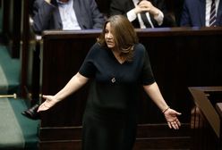 Joanna Lichocka i środkowy palec w Sejmie. Jest wniosek o ukaranie posłanki