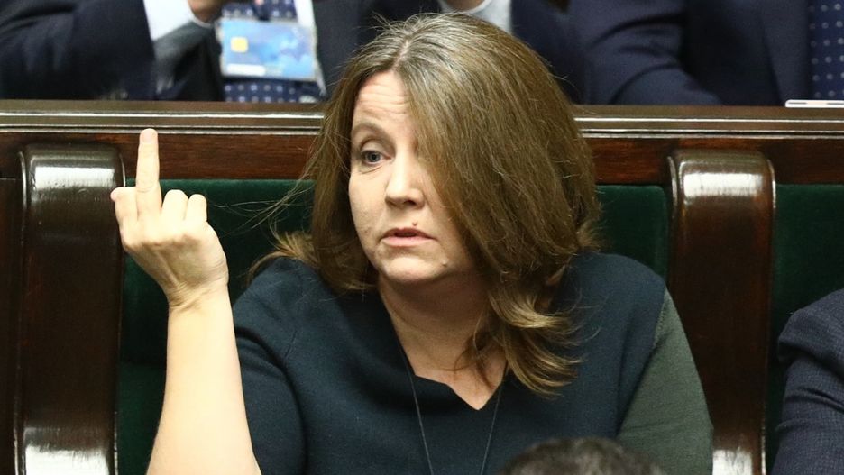 Joanna Lichocka z PiS w Sejmie
