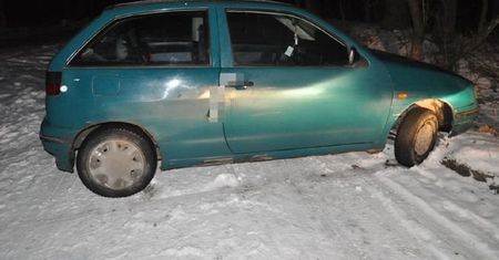 Syn samochodem, ojciec na traktorze. Policja zatrzymała obu tej samej nocy