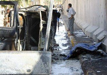 9 żałobników zabitych w zamachu bombowym w Iraku