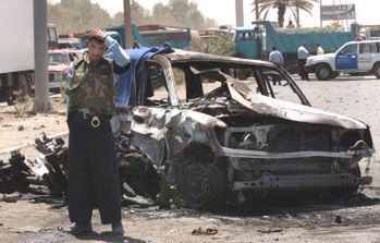 Zamach w Bagdadzie - 12 ofiar