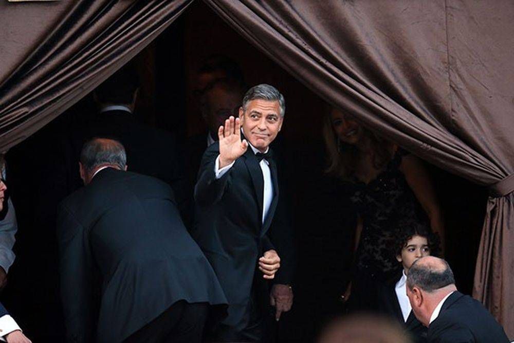 George Clooney 
Fot. screen z hollywoodlife