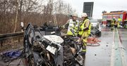 Tragedia w Niemczech. Nie żyje trzech Polaków. Ich auto zderzyło się czołowo z ciężarówką przewożącą świnie