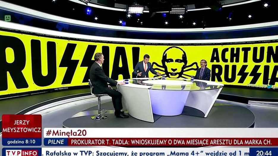 Środa 28 listopada 2018 roku. Program Michała Rachonia "Minęła 20".