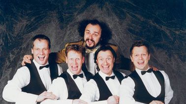 Aktorzy i reżyser spektaklu