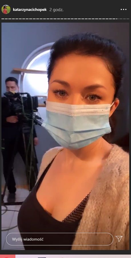Katarzyna Cichopek kulisy serialu M jak Miłość