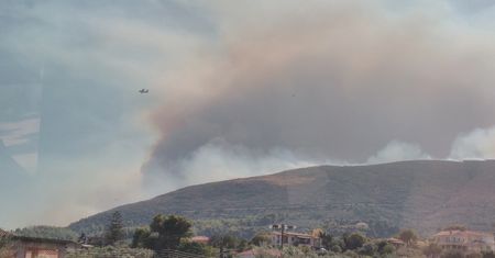 Grecja. Potężny pożar na wyspie Zakynthos. Jest wideo