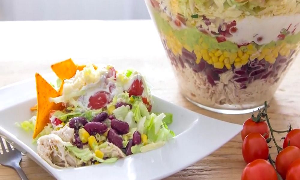 Ekspresowa sałatka nachos