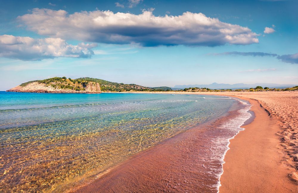 Iście rajskie plaże Zakynthos znajdziemy także z dala od najbardziej znanych kurortów na wyspie