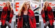 LOOK OF THE DAY: Elsa Hosk w płaszczu T by Alexander Wang