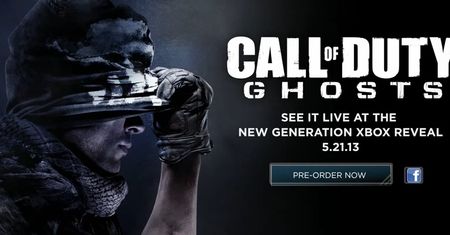 Call of Duty: Ghosts potwierdzone. Grę zobaczymy 21 maja. Na konferencji Microsoftu