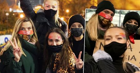 Strajk Kobiet: Anna Mucha i Basia Kurdej-Szatan miały kłopoty. Wszystko pokazały w sieci