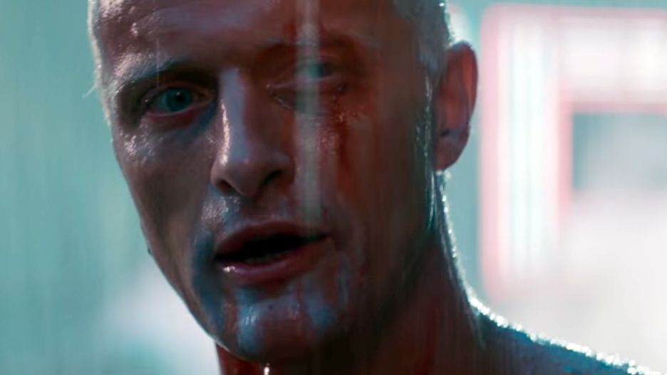 Rutger Hauer w kultowej końcówce "Blade Runnera"