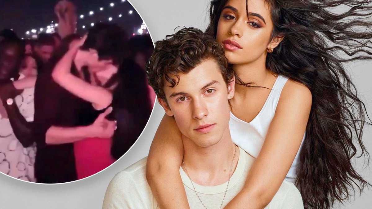 Shawn Mendes i Camila Cabello całują się, związek