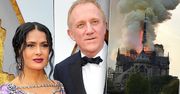 Odbudowa Notre-Dame. Mąż Salmy Hayek wpłacił gigantyczną kwotę