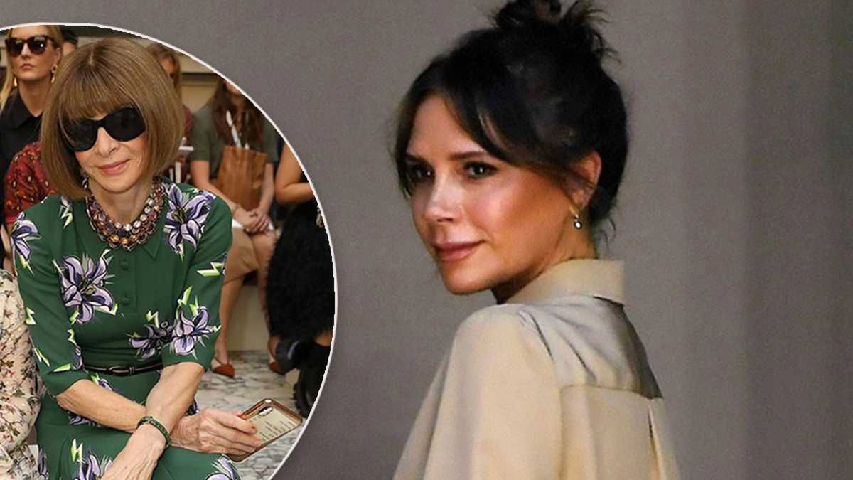 Victoria Beckham na London Fashion Week może liczyć na wsparcie wyjątkowych osób. Nie chodzi wcale o Annę Wintour