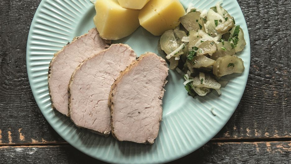 Schab pieczony w majonezie