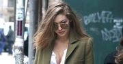 LOOK OF THE DAY: Gigi Hadid w płaszczu Sandro