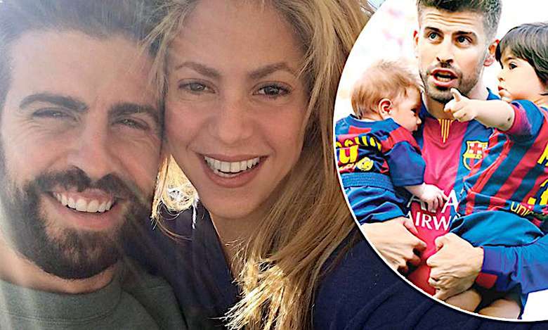 Shakira i Gerard Pique dzieci