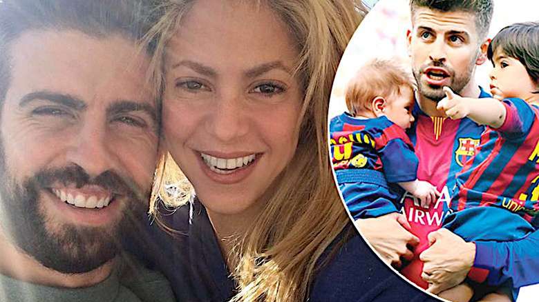 Shakira i Gerard Pique dzieci