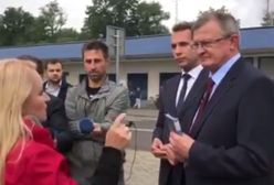 Wybory parlamentarne 2019. Kandydatka KO przerwała briefing Tadeusza Cymańskiego i Jana Kanthaka