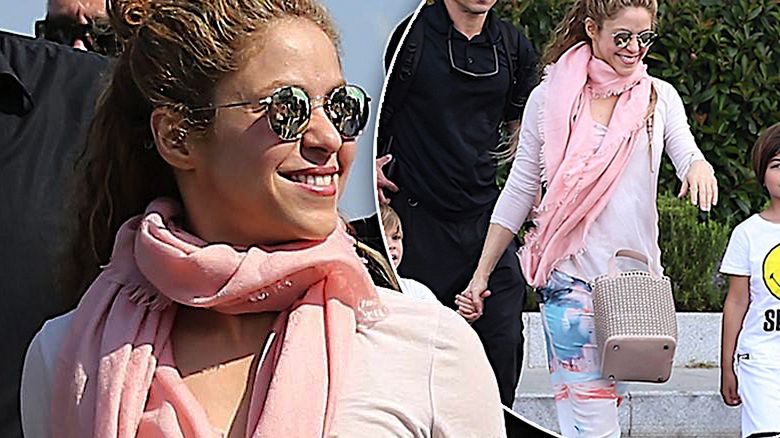 Shakira z dziećmi przypłynęła do Istambułu jachtem na koncert