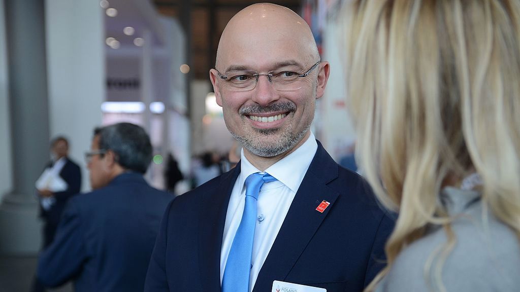 Minister klimatu Michał Kurtyka. 