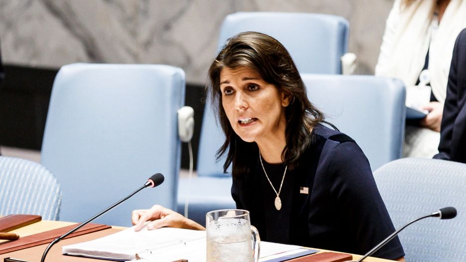 Nikki Haley była ambasadorem USA przy ONZ od 2017 r.