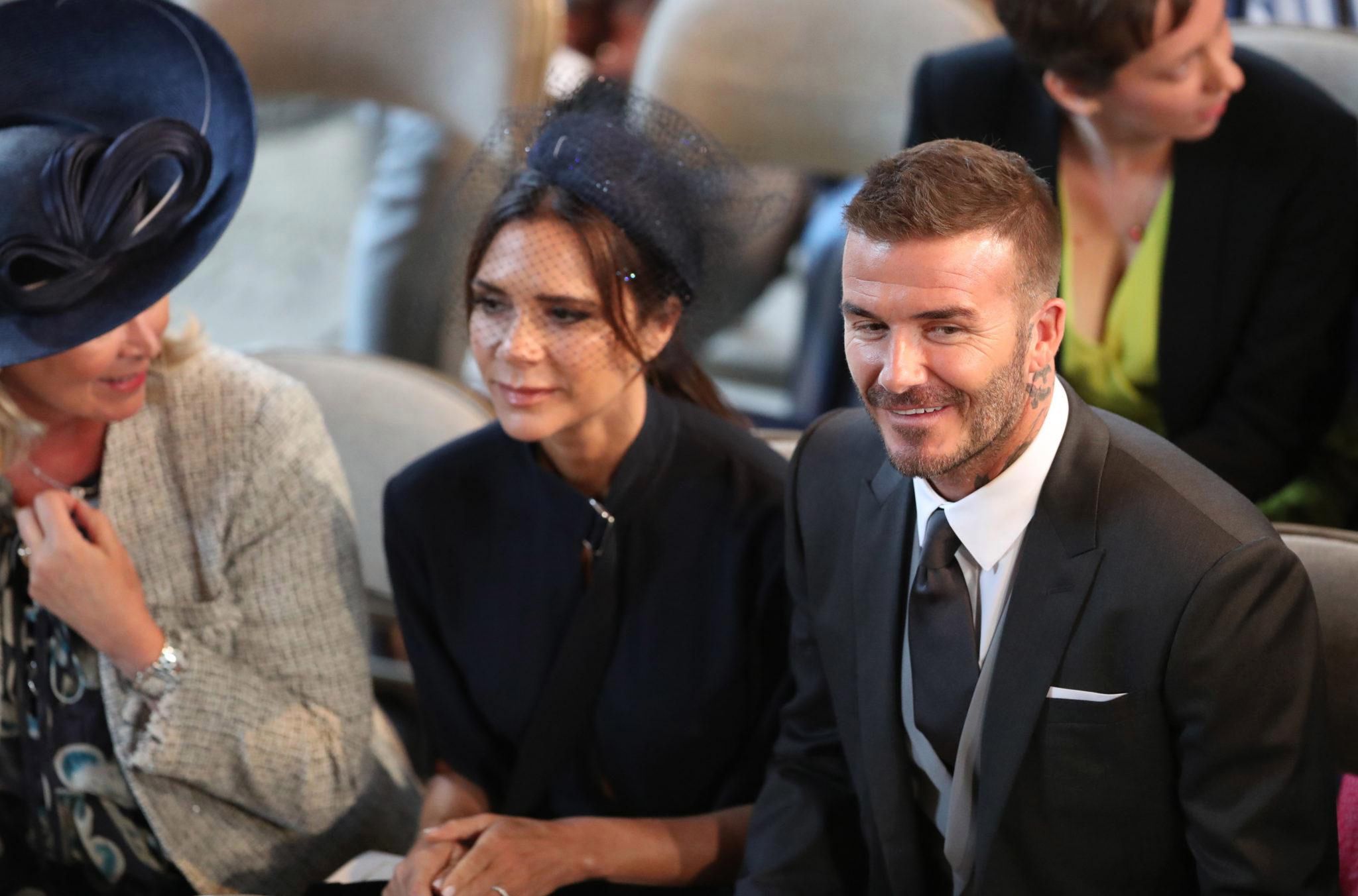 Victoria Beckham i David na ślubie Meghan Markle i księcia Harry'ego