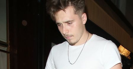 Brooklyn Beckham to prawdziwy "party animal". Pijany zataczał się pod knajpą w Londynie